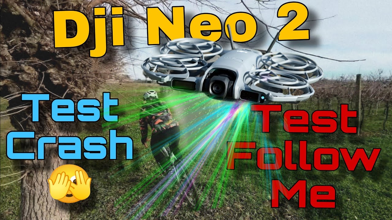 DJI Neo 2 : Test Follow Me e Crash! 