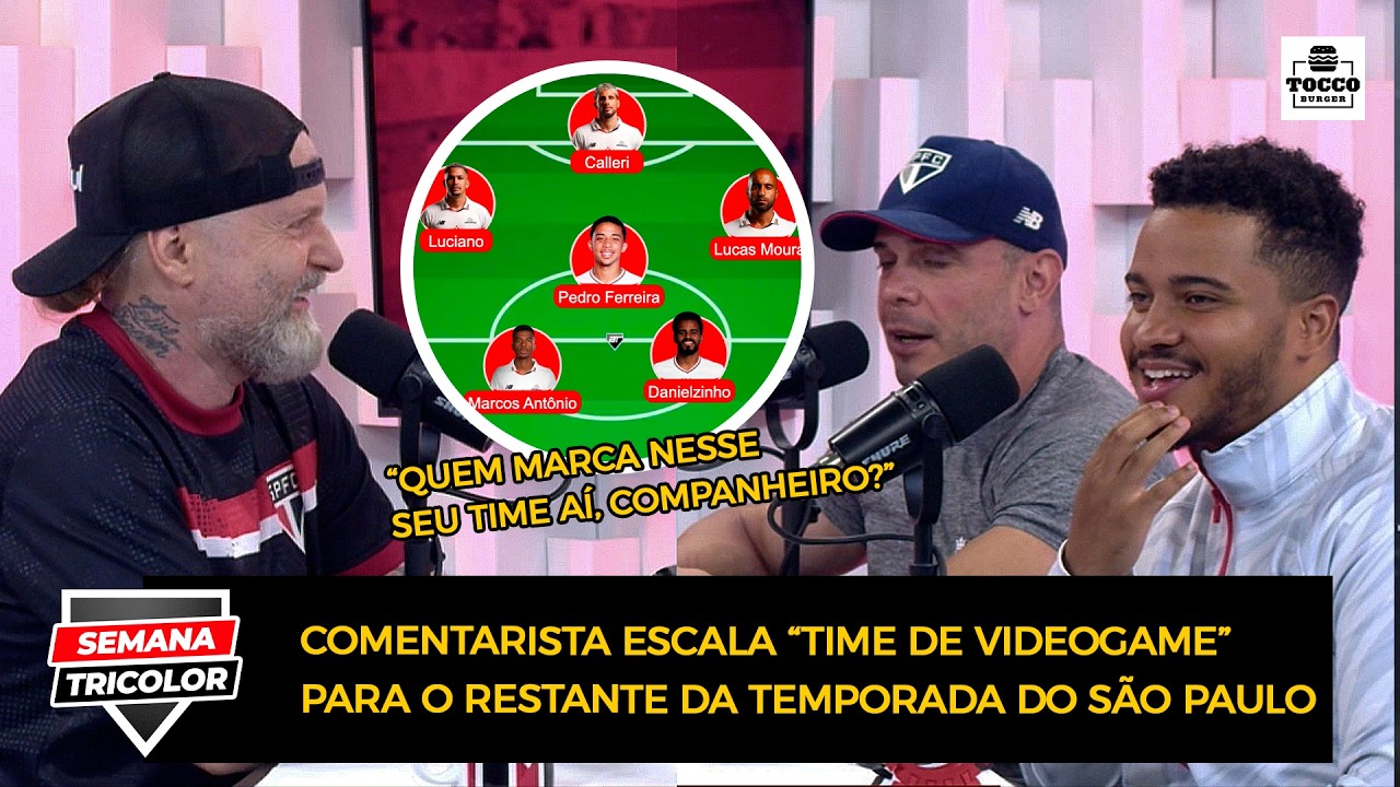 TIME DE VIDEOGAME? Veja a escalação do Grécio, o comentário do Marcão e respostas aos superchats!