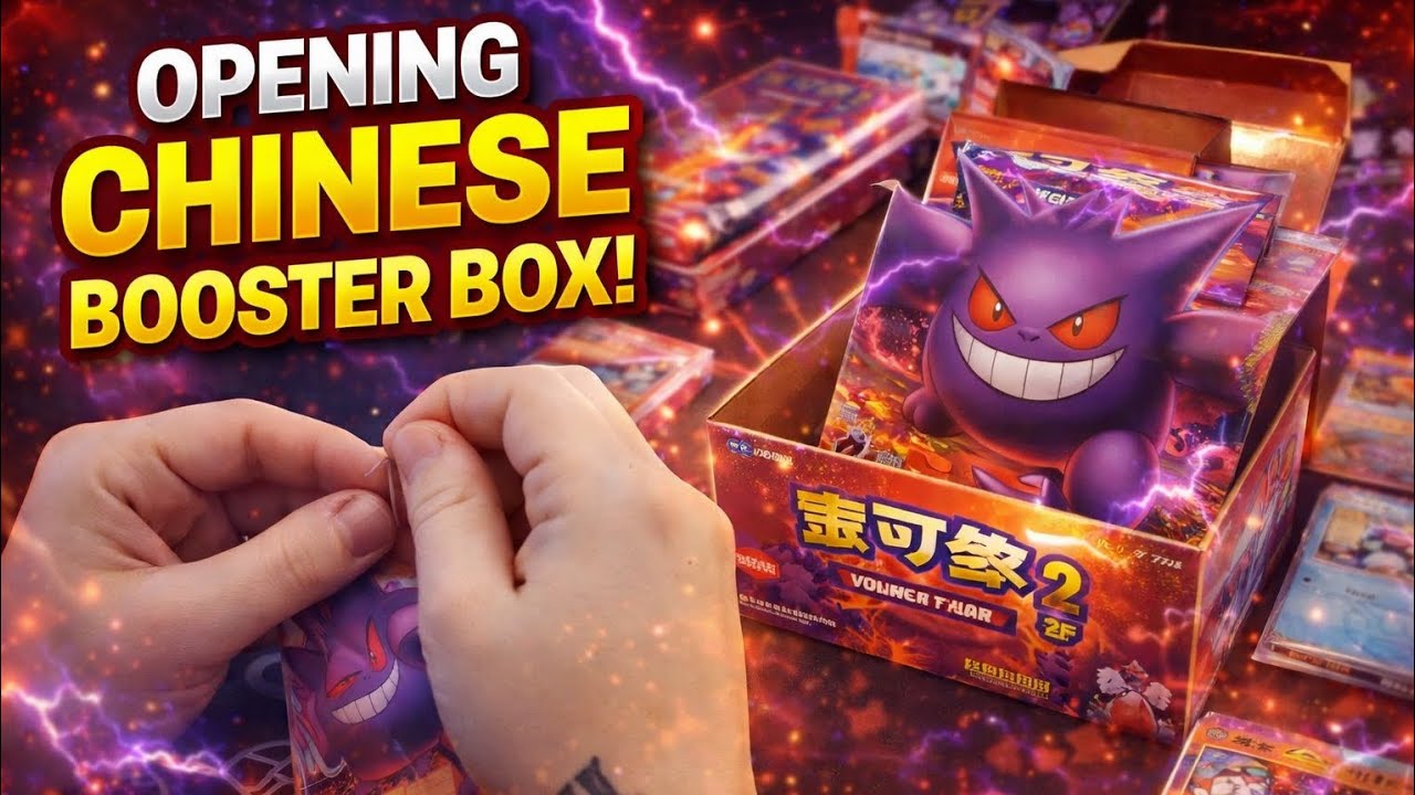Opening a Chinese Pokémon Booster Box… This Was Unexpected 😳