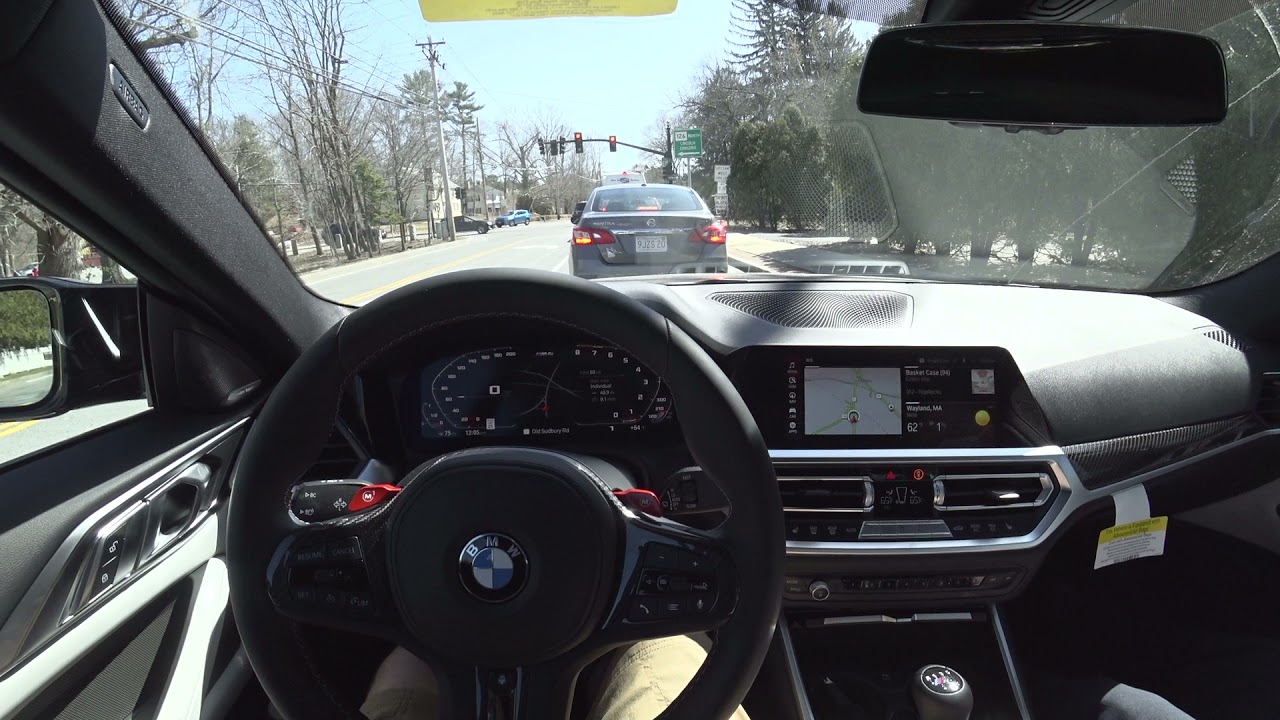 Обзор BMW M4 с ручным управлением 2021 года от первого лица