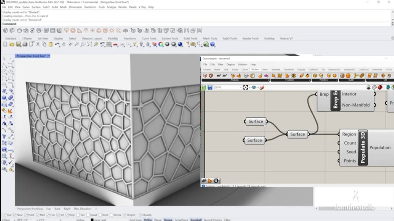 How To Script Voronoi Windows In Grasshopper
