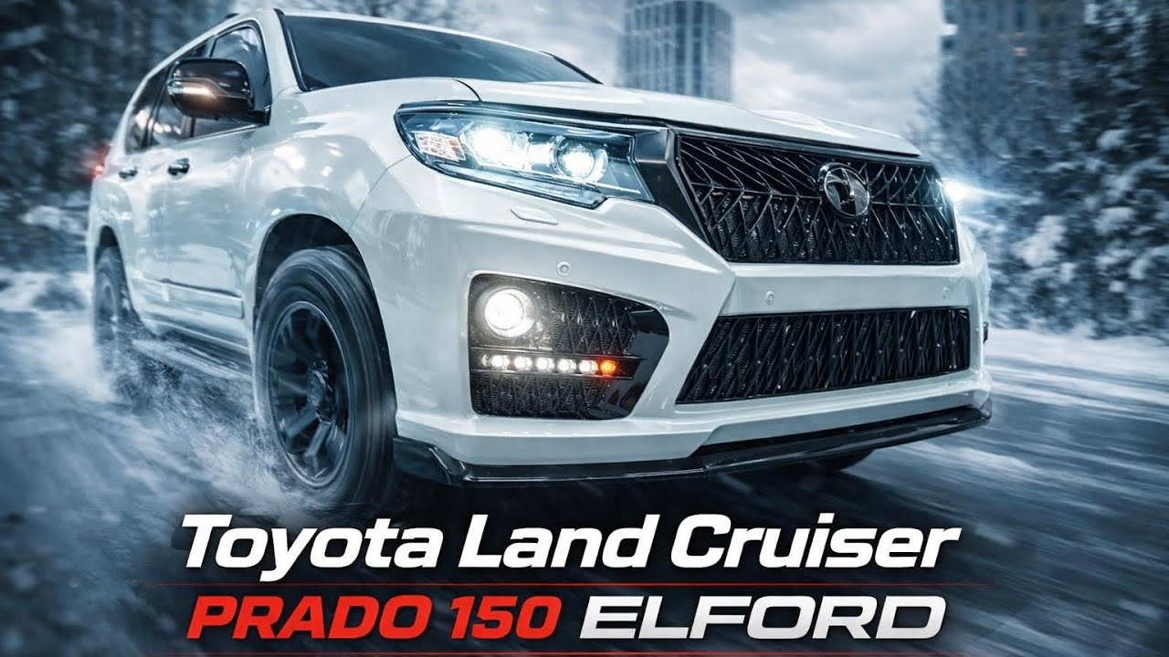 Тюнинг и рестайлинг Toyota Land Cruiser Prado 150 в обвесе Elford от DecusCar