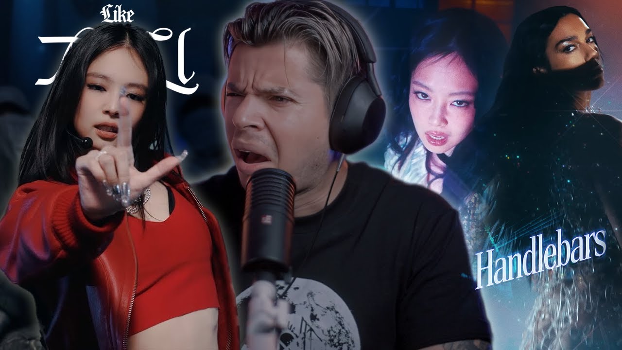 REACTING TO JENNIE & Dua Lipa - Handlebars & 'like JENNIE' NPOP LIMITED EDITION - SIDE A | DG REACTS