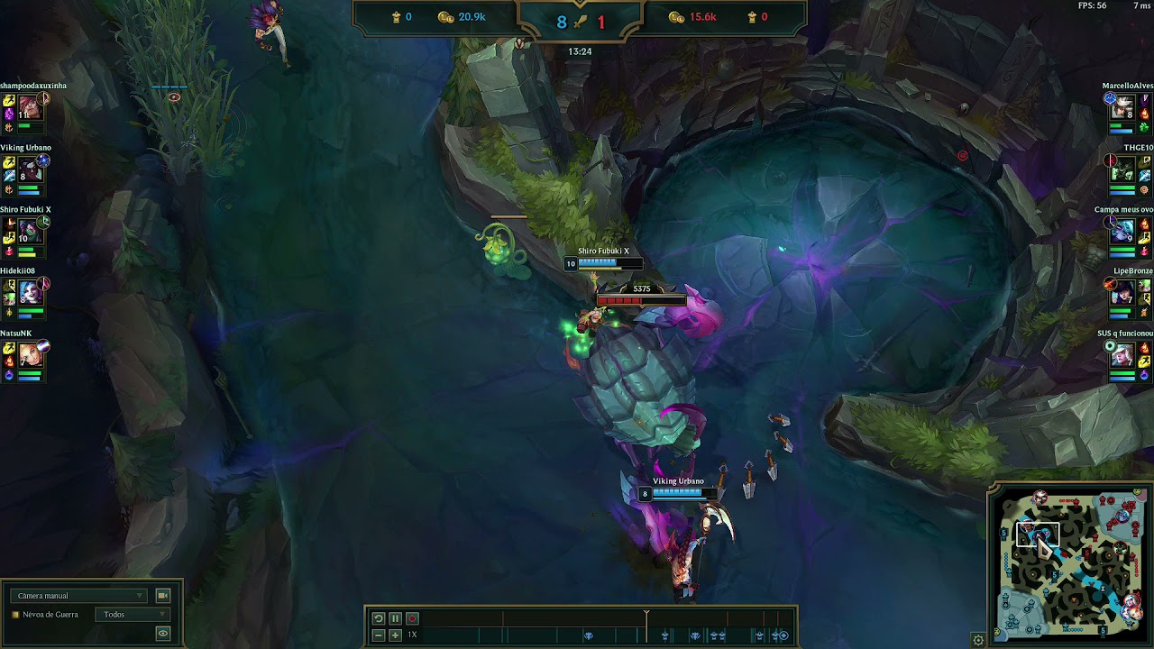 GamePlay de Akali