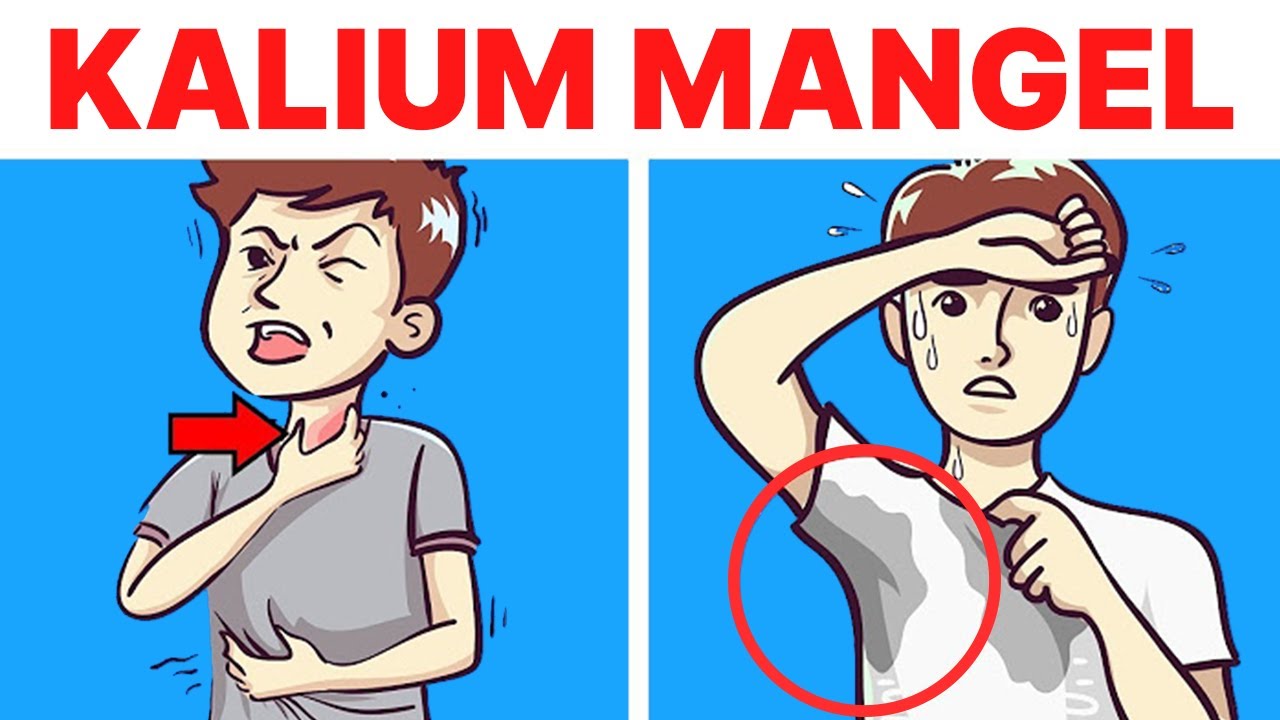 3 h&auml;ufige Anzeichen eines akuten Kalium-Mangels!