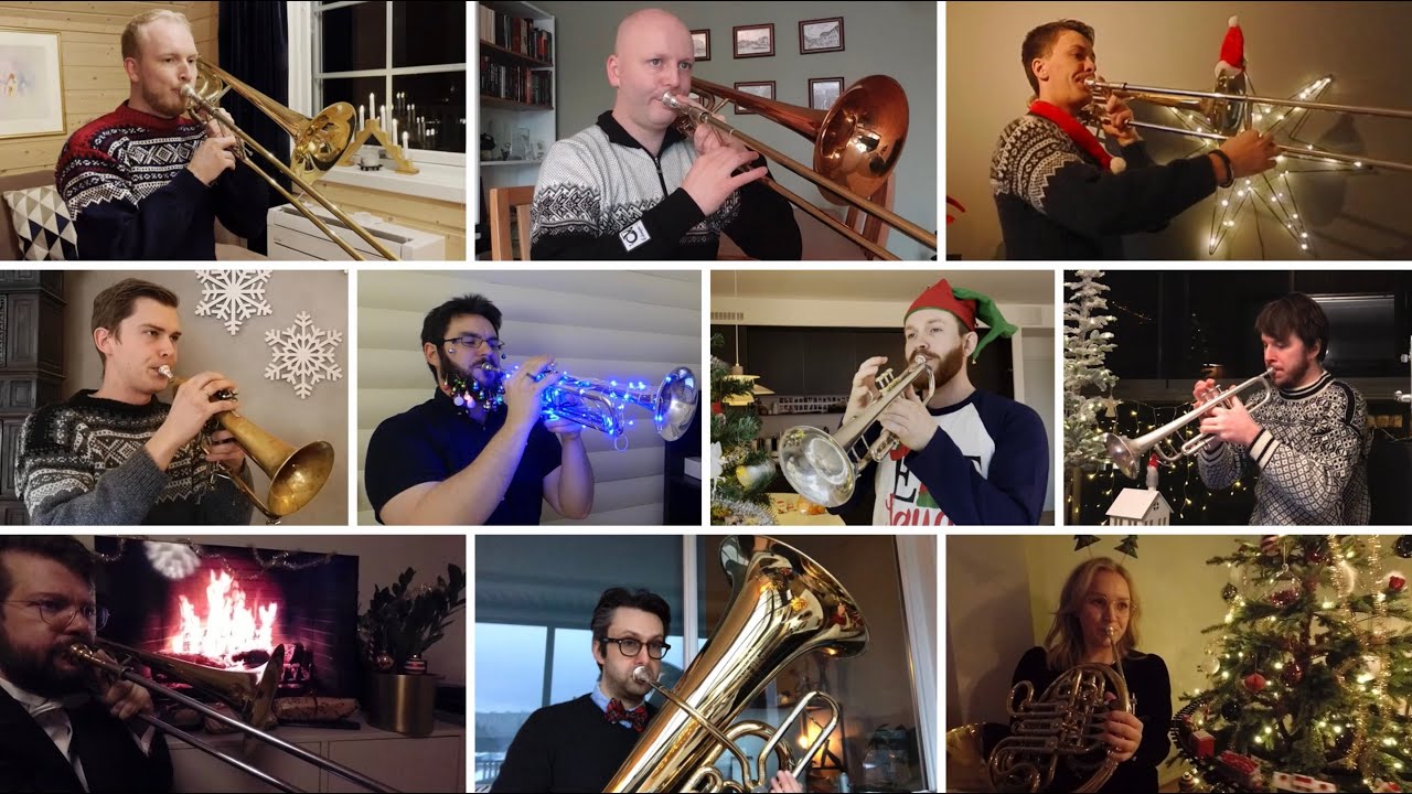 Silent Night // Sammy Nestico - Brasskompaniet - tenpiece brass ensemble