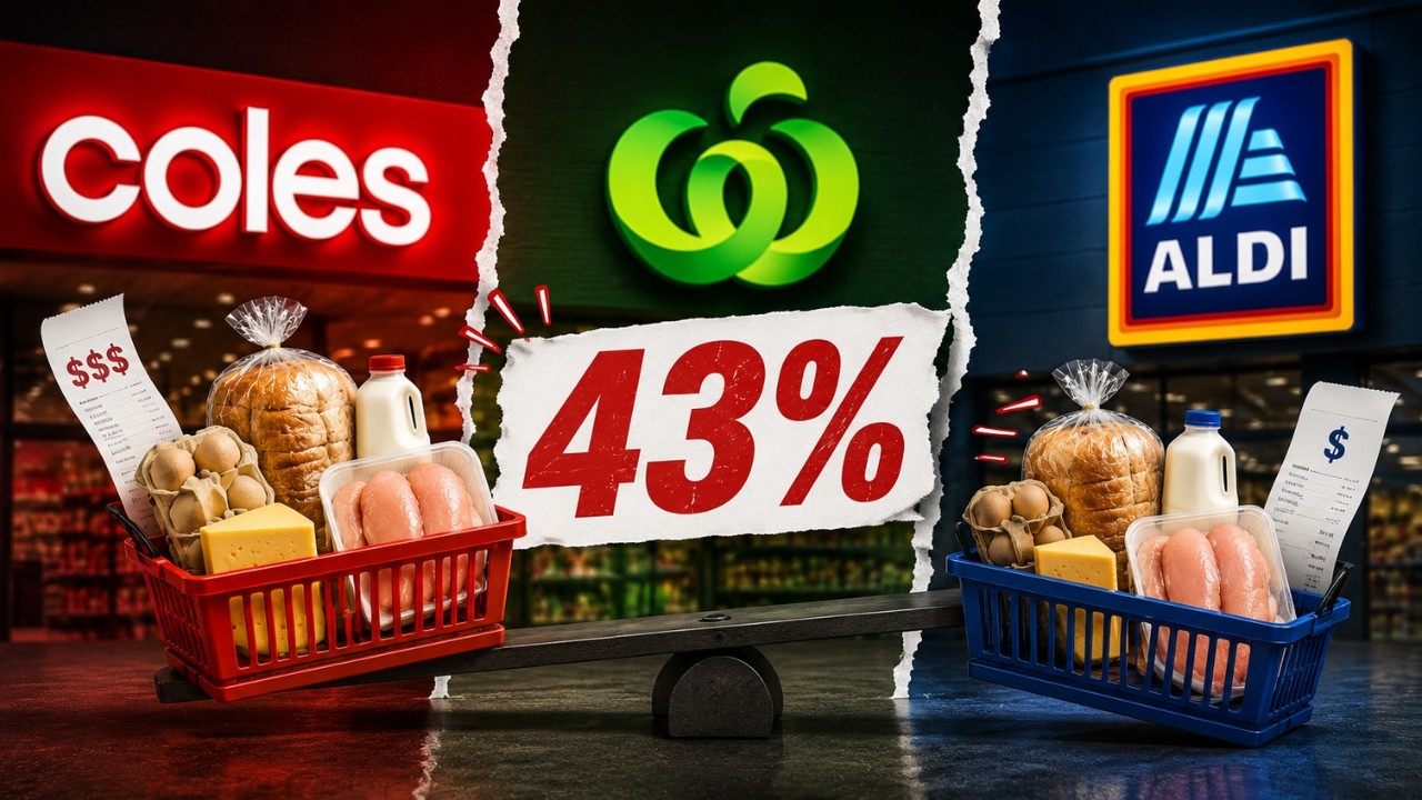 Почему Woolworths и Coles берут с австралийцев на 43% больше, чем ALDI, за те же самые ингредиенты?