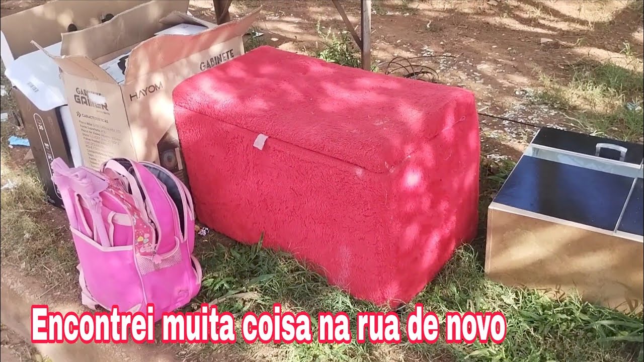 Passei na rua e encontrei muita coisa descartada no lixo | Reciclagem no DF
