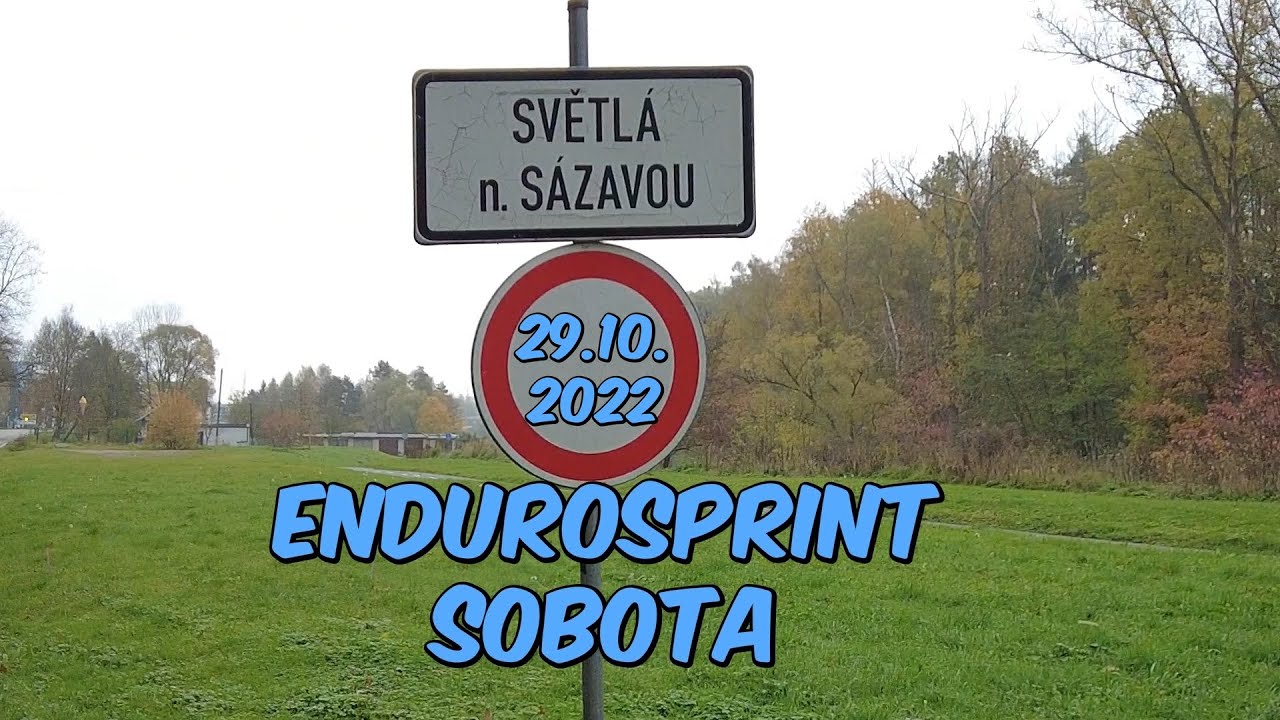 Světlá nad Sázavou Endurosprint 29.10.2022
