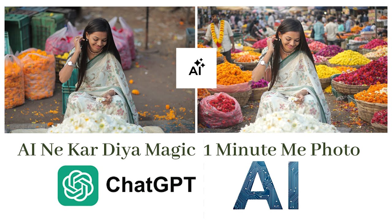 AI Ne Kar Diya Magic 😍 | 1 Minute Me Photo Transform