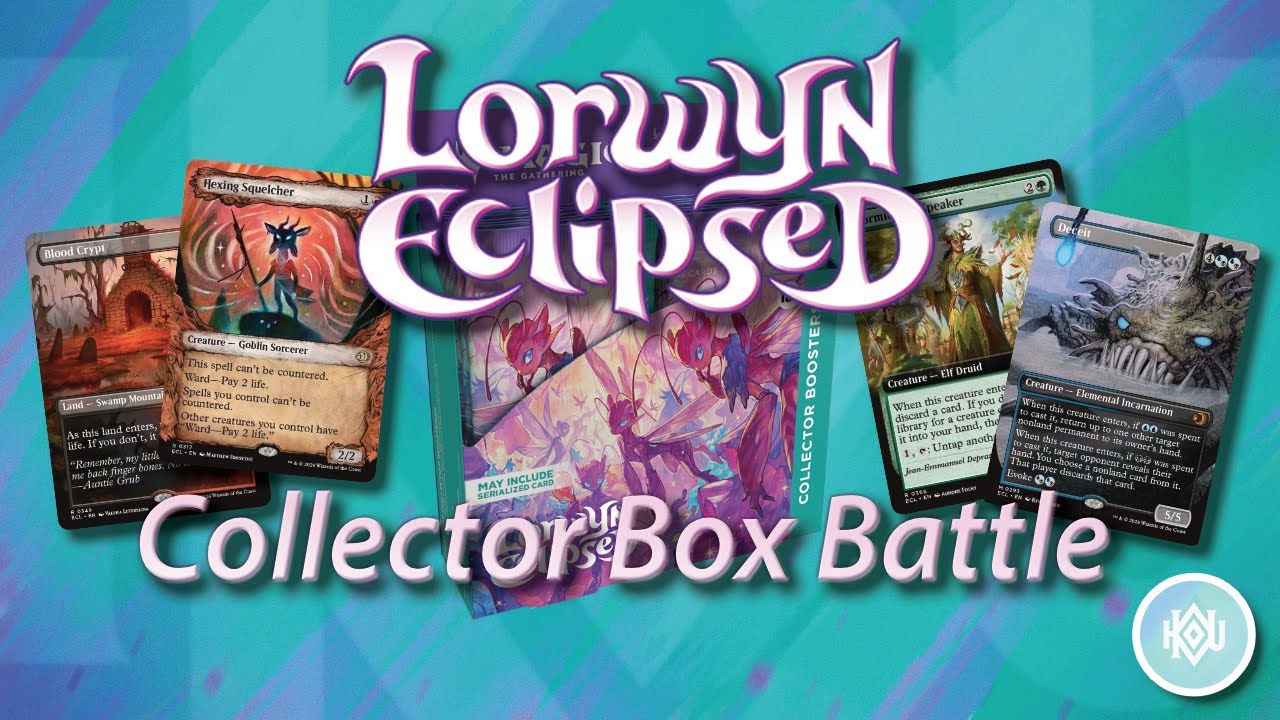 Winner Takes ALL! Lorwyn Collector Booster Box Battle vs KyleGathersMagic - Magic the Gathering