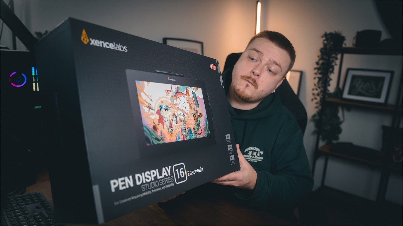 UNBOXING XENCELABS 16 PEN DISPLAY @Xencelabs​