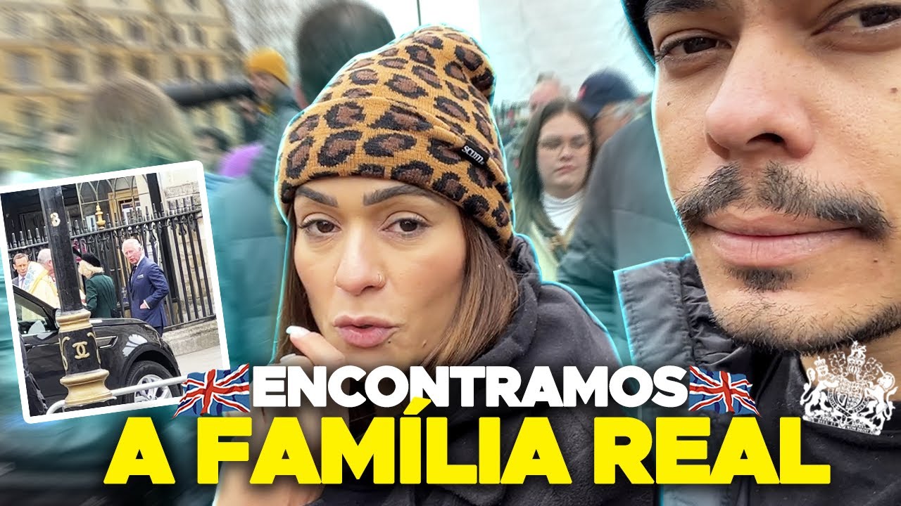 Encontramos a FAMÍLIA REAL no Memorial do PRÍNCIPE PHILIP em Londres.
