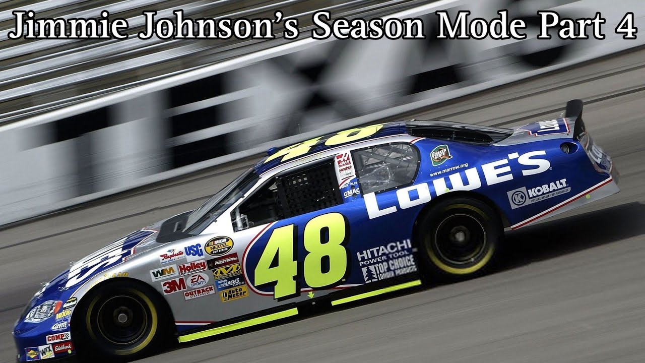 NASCAR 2005: Chase For The Cup - Jimmie Johnson's Season Mode Part 4