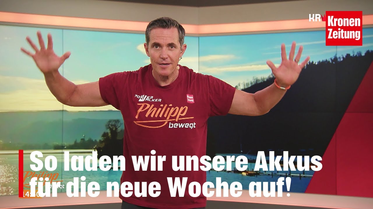 Philipp bewegt am Montag, 4.8.: Akkus aufladen