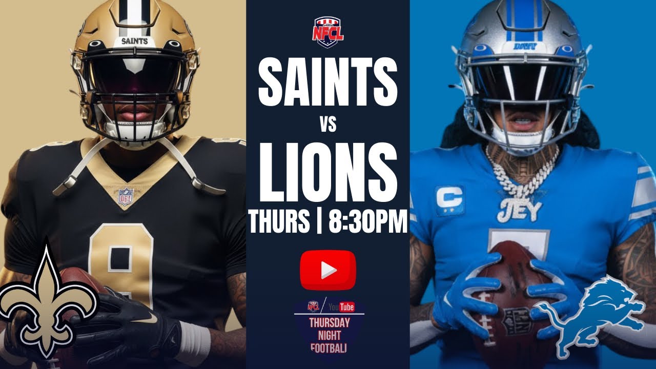 MADDEN 26 | SAINTS VS LIONS | WK1 S15 |NFCL