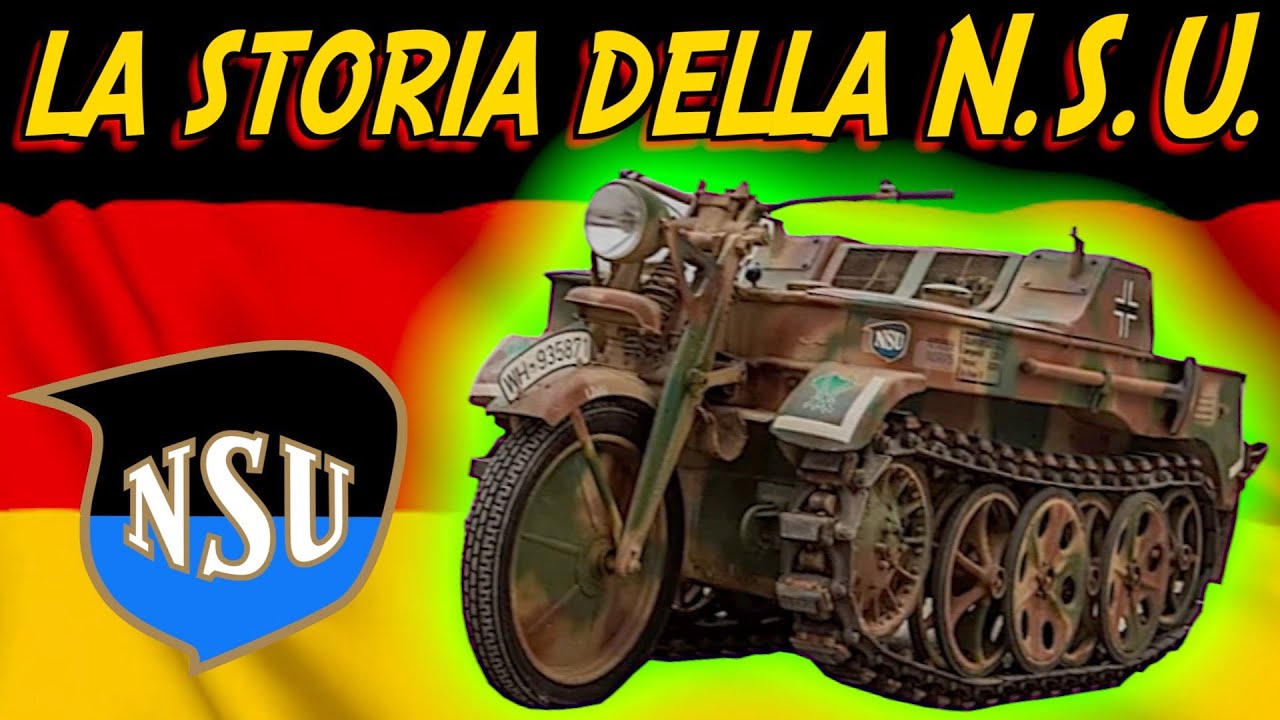 La STORIA della NSU la casa che negli anni '50 &egrave; stata la pi&ugrave; GRANDE al MONDO