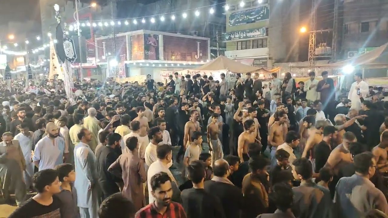 Chehlam Imam 2023| Peshawar Cantt| Hussaini Hal|Chehlam imam hussain as |Arbaeen 2023