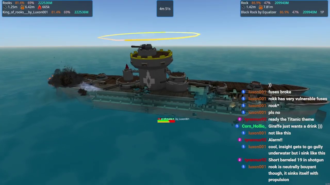 Battleship Brawl S9EP13 | Rooks vs Rock