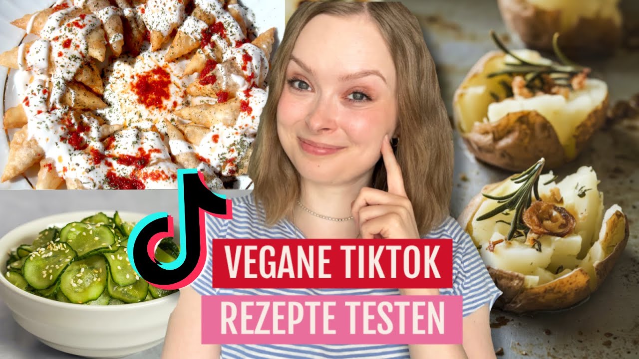Ich teste virale VEGANE TikTok Rezepte (so lecker 😍)