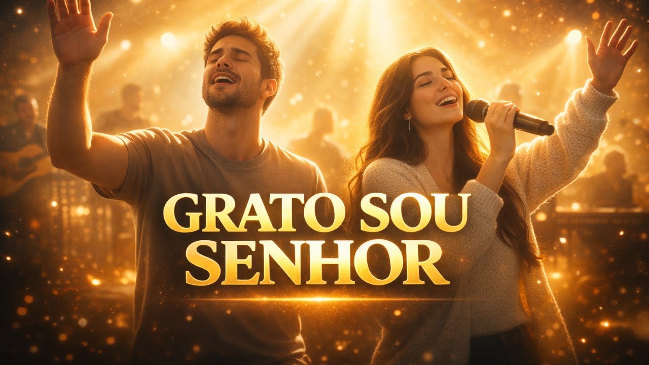 Louvor Gospel | Grato Sou Senhor | Gratidão e Adoração a Deus (2026)