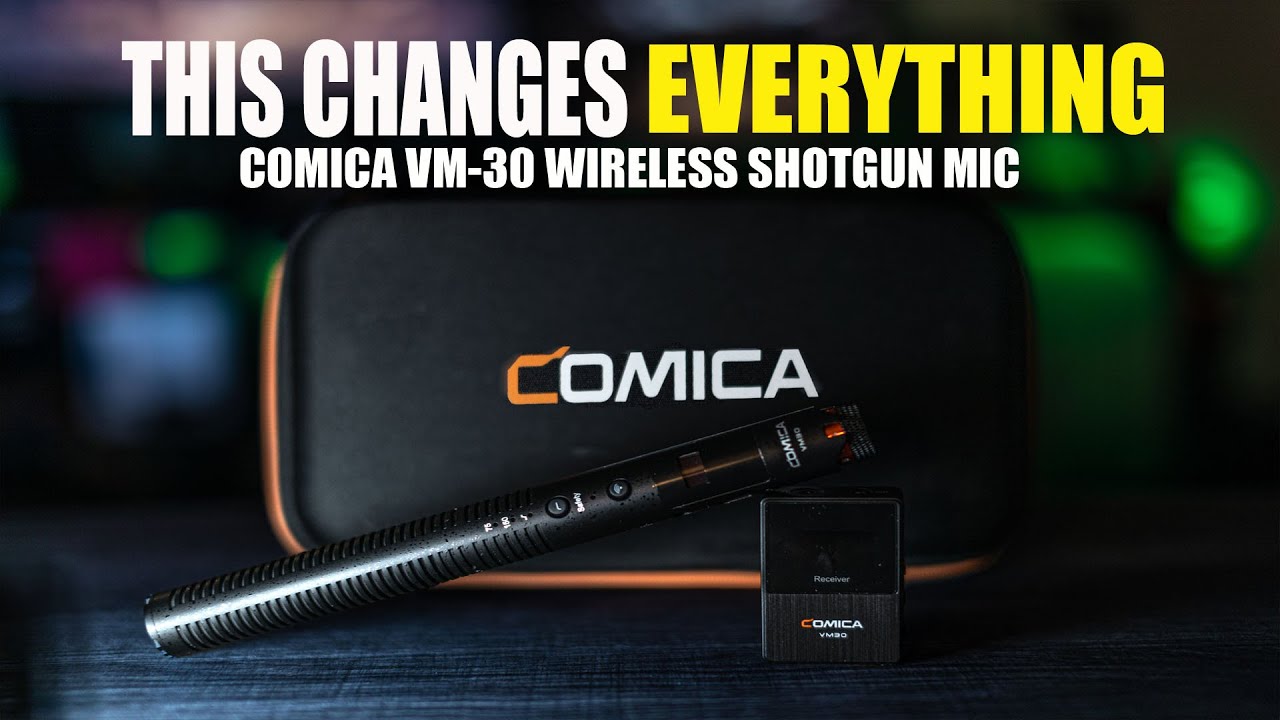 The Best Shotgun Mic EVER!: Comica CVM VM30 Review