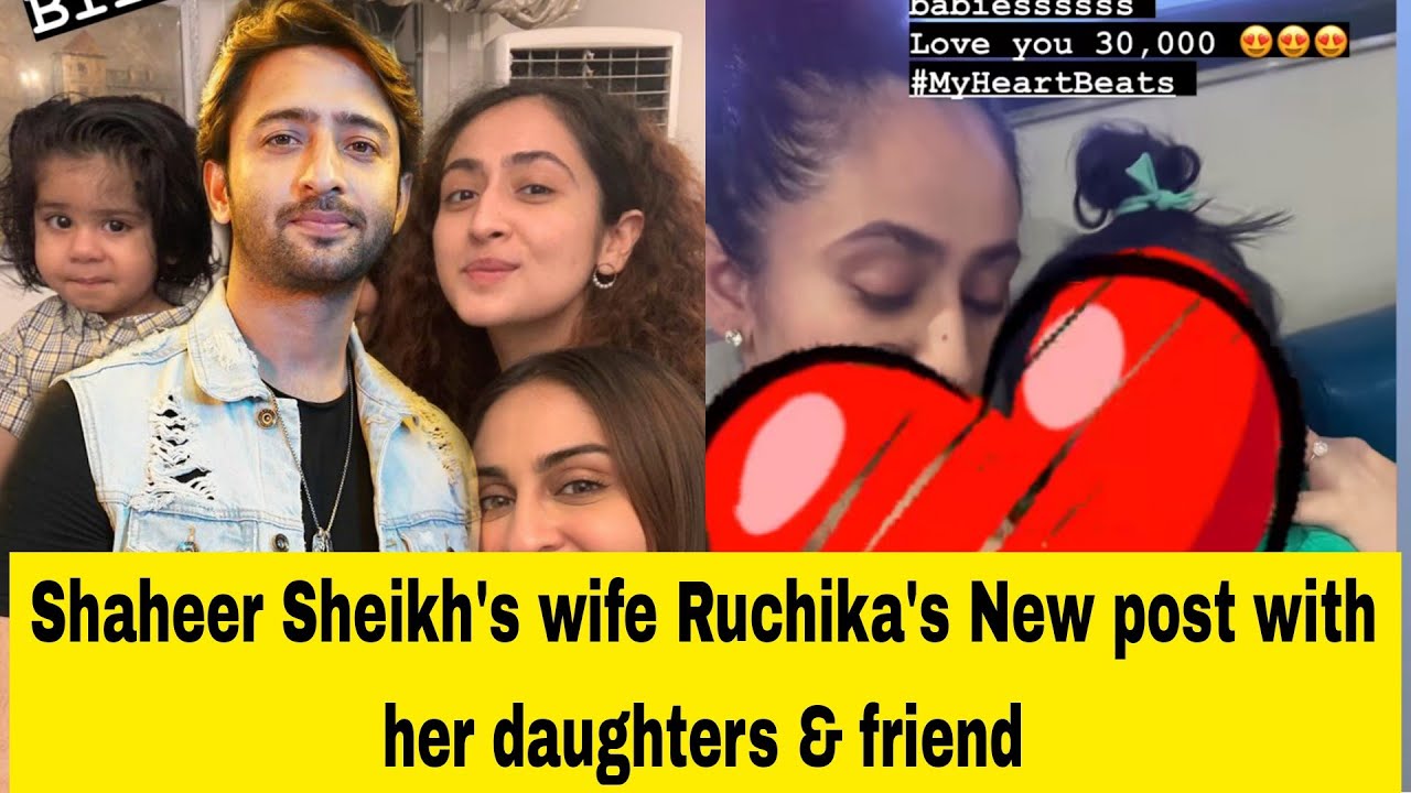 Shaheer Sheikh's Wife Ruchika's New Post With Her Daughters & Friends #shaheersheikh #ruchikakapoor