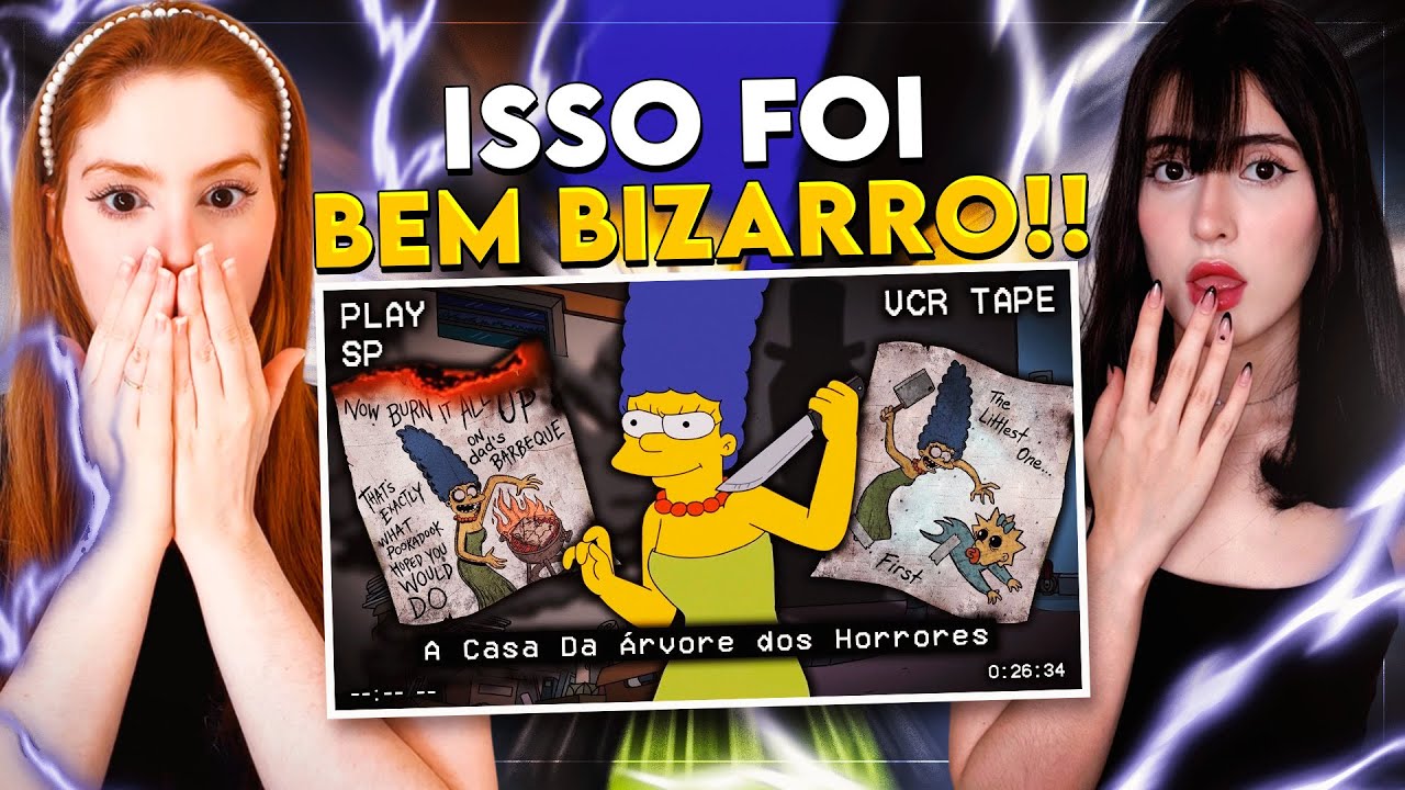 REACT | O EPISÓDIO MAIS MACABRO DOS SIMPSONS: THE POOKADOOK | CR Reacts