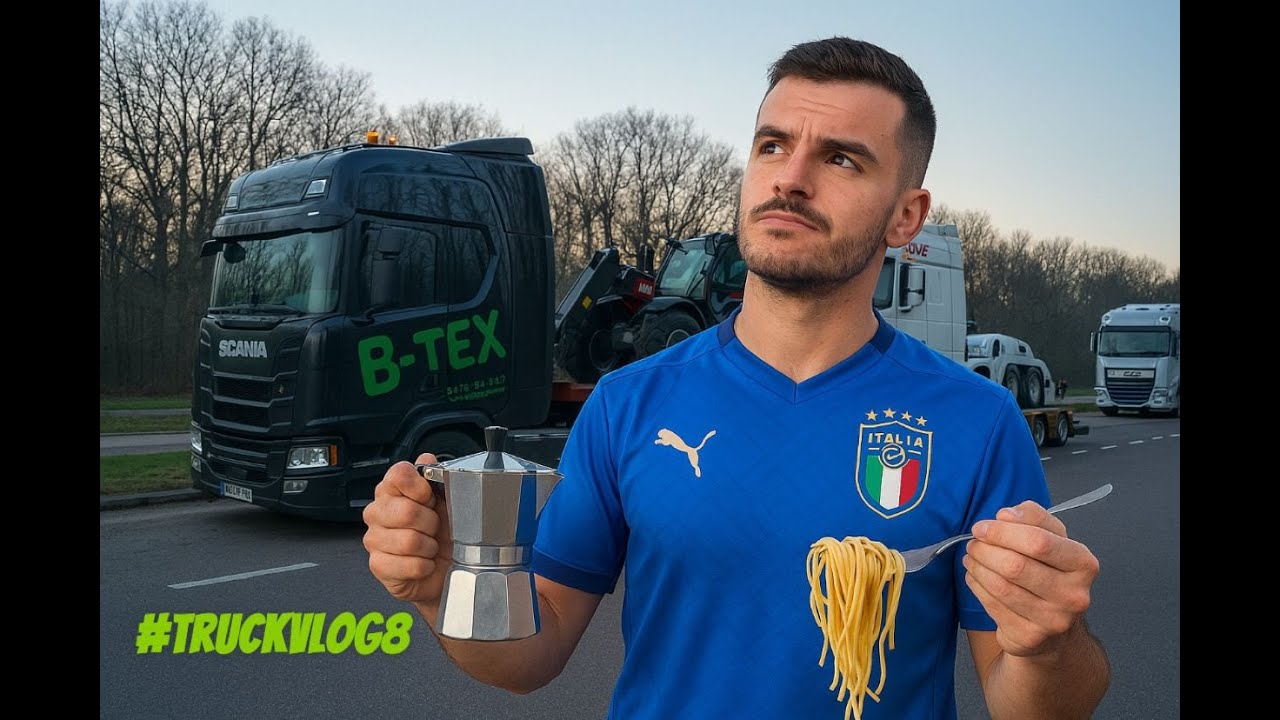 POV: Je pars en Italie charger un camion en panne🇮🇹🚚 #TRUCKVLOG8