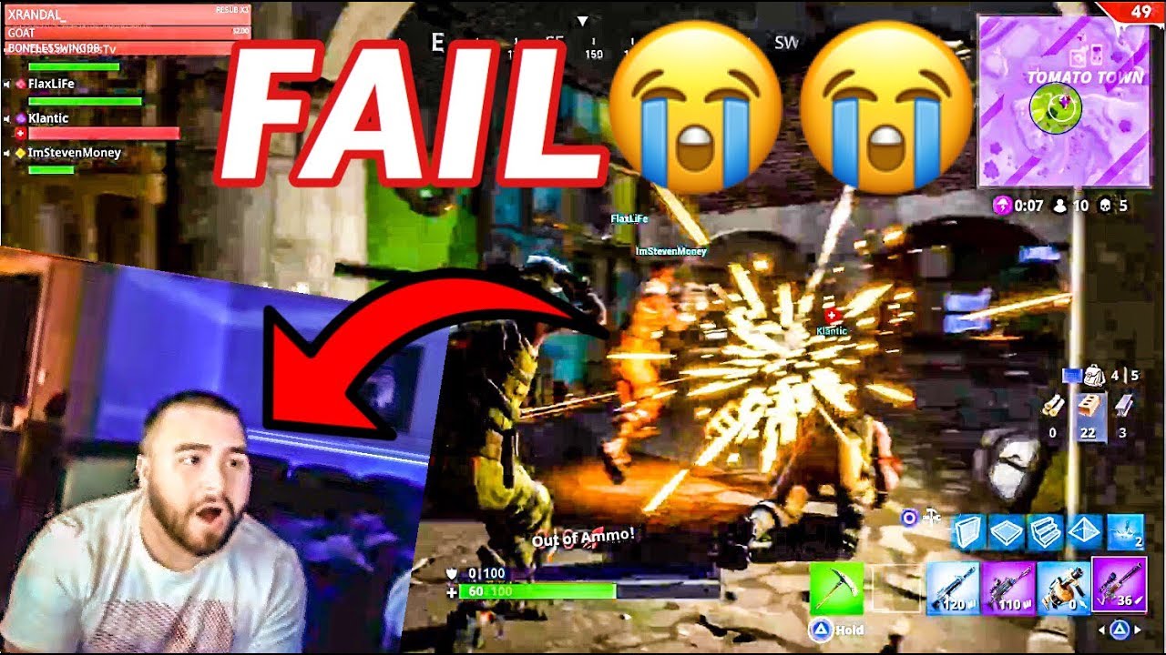 LosPollosTV разозлил своих товарищей по команде 😂 Самый большой провал в Fortnite