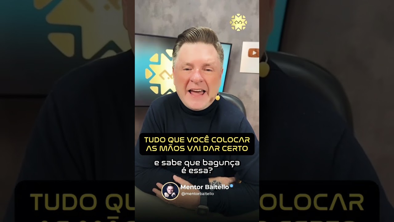 🔴 TUDO PROSPERA PRA VOC&Ecirc; #pactocomaprosperidade |@mentorbaitello