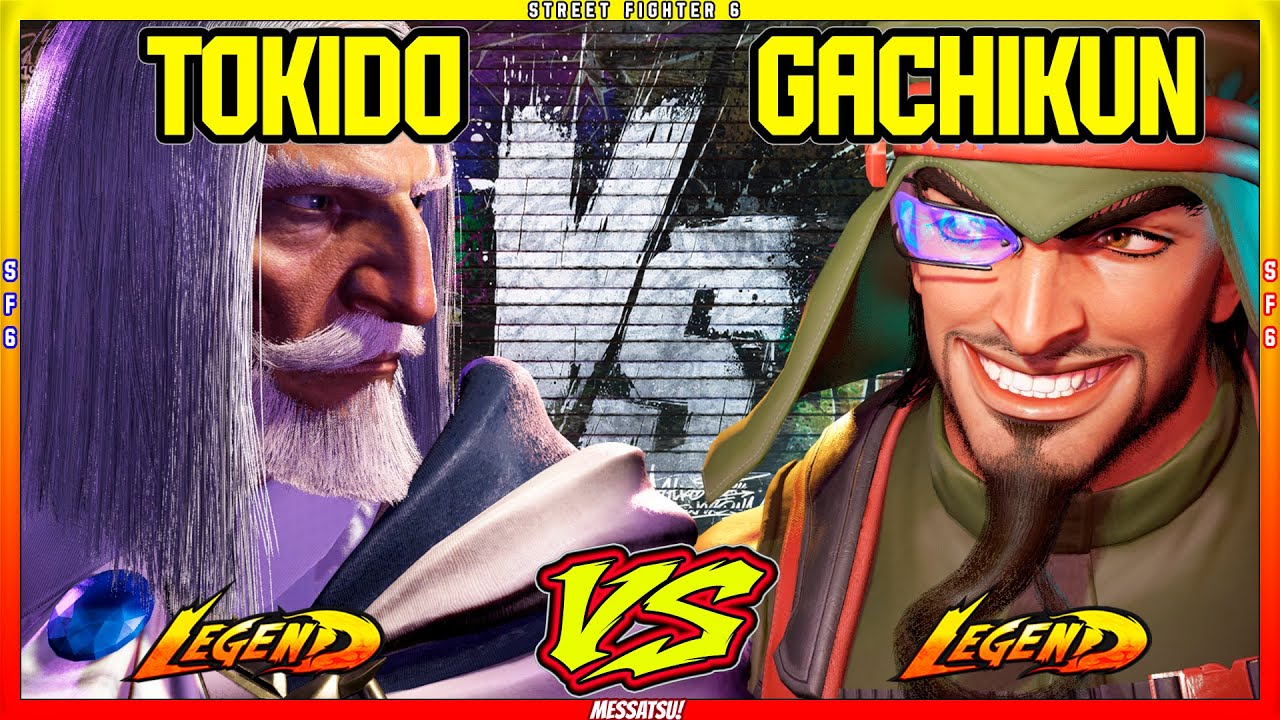 SF6 Tokido (JP) VS Gachikun (Rashid)💥Messatsu💥