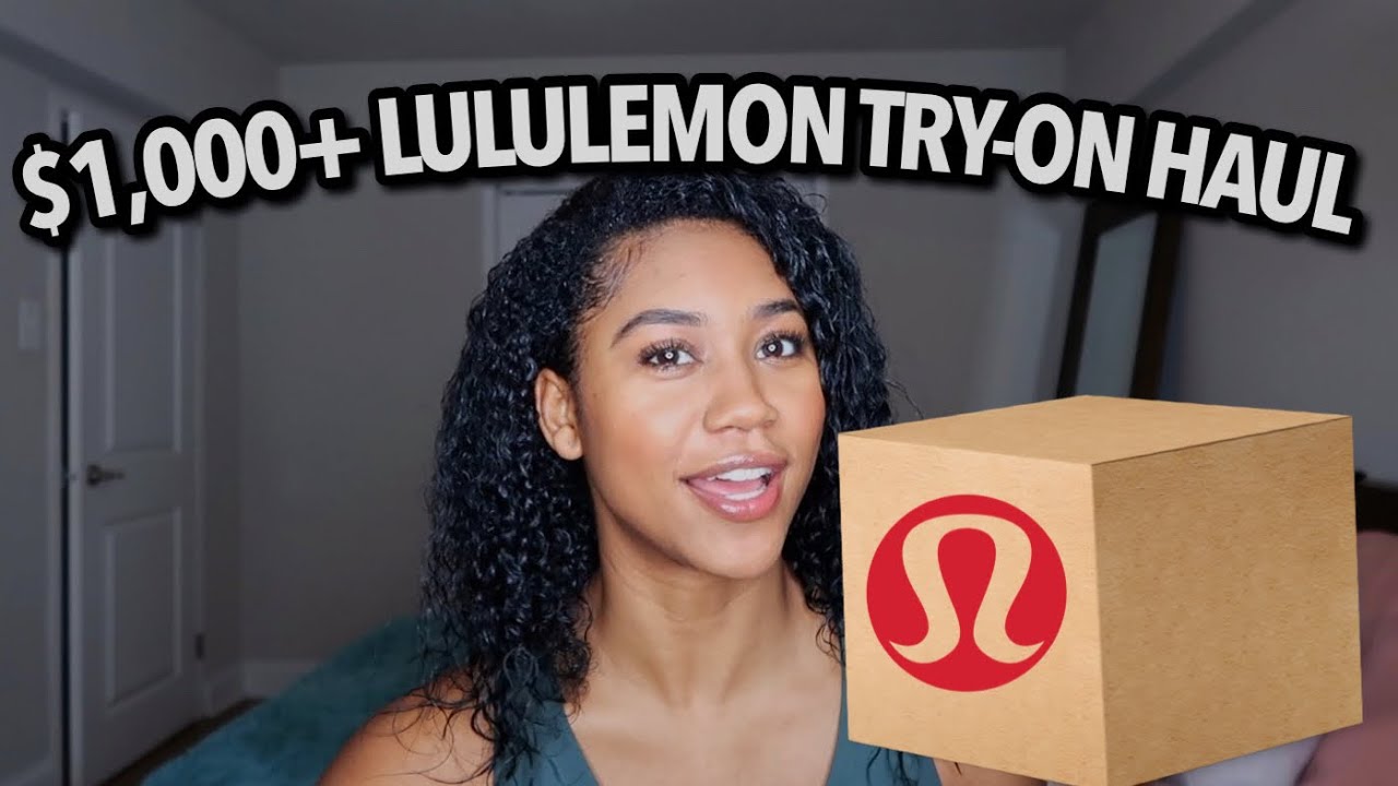HUGE lululemon try-on haul