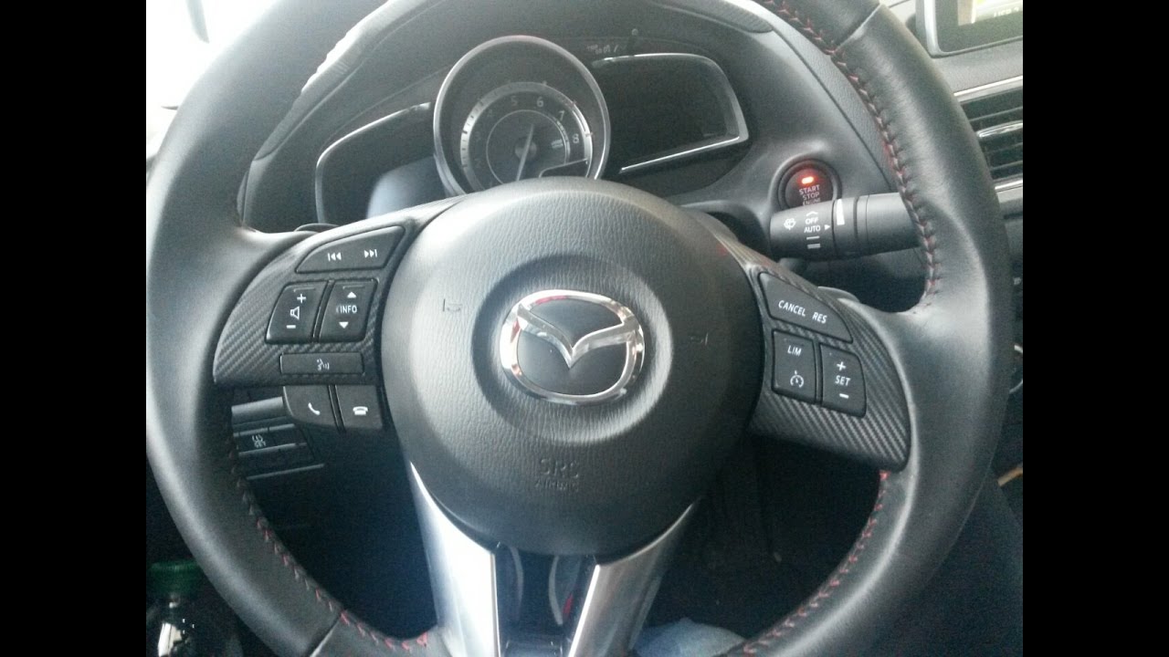 Дооснащение круиз-контролем Mazda 3 BM SkyActiv