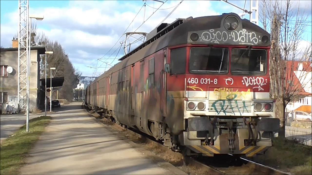 Spomienkové video na zošrotované elektrické vozy 460.030, 460.031 a 460.032