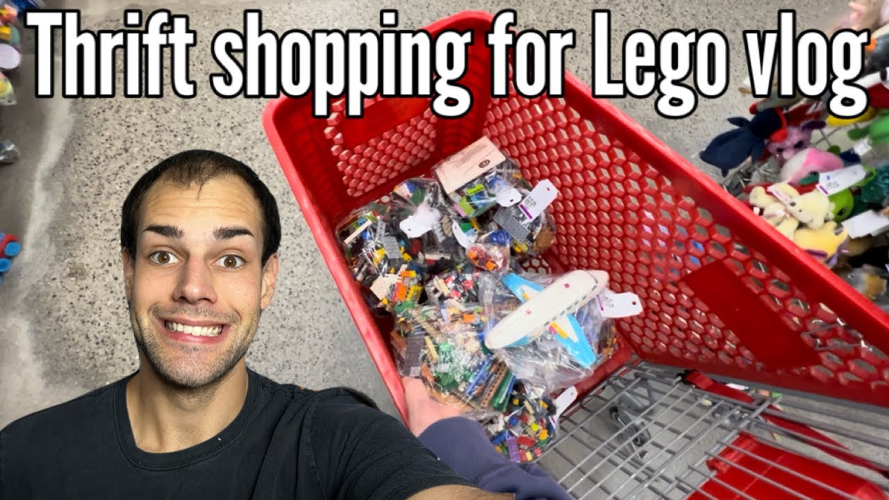 Я наполнил свою корзину Lego в комиссионном магазине.