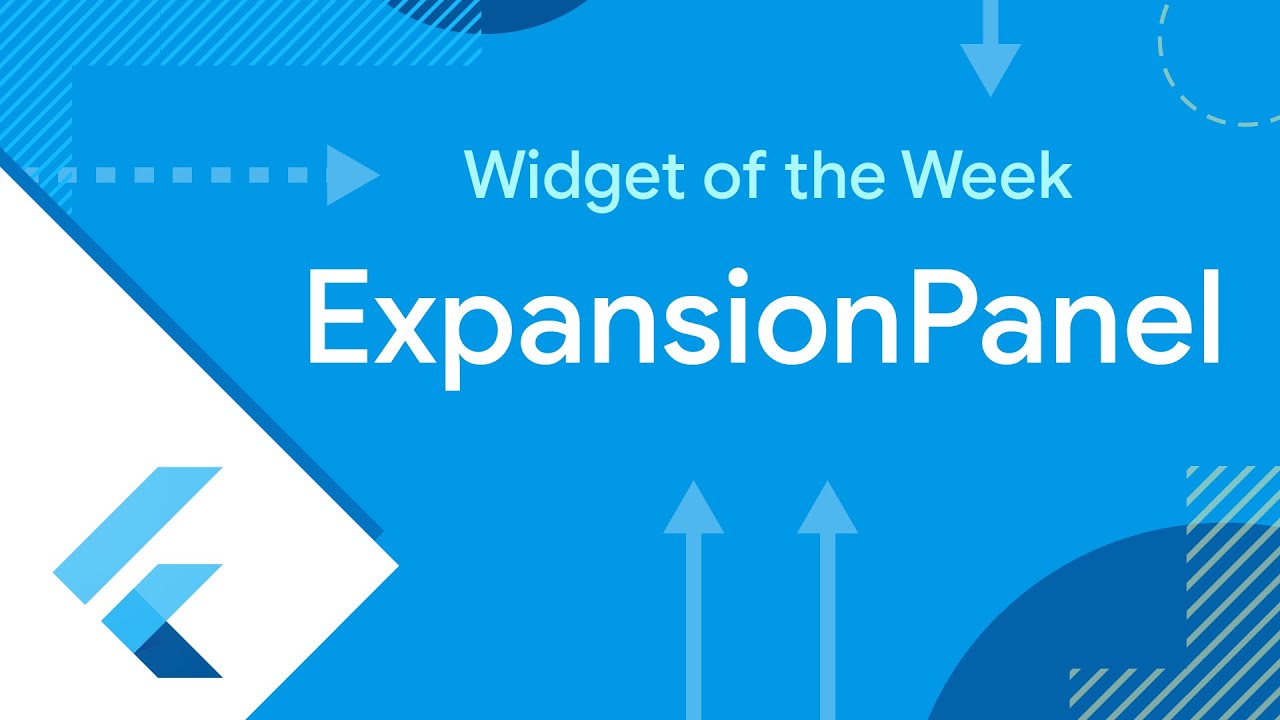 ExpansionPanel (виджет недели)