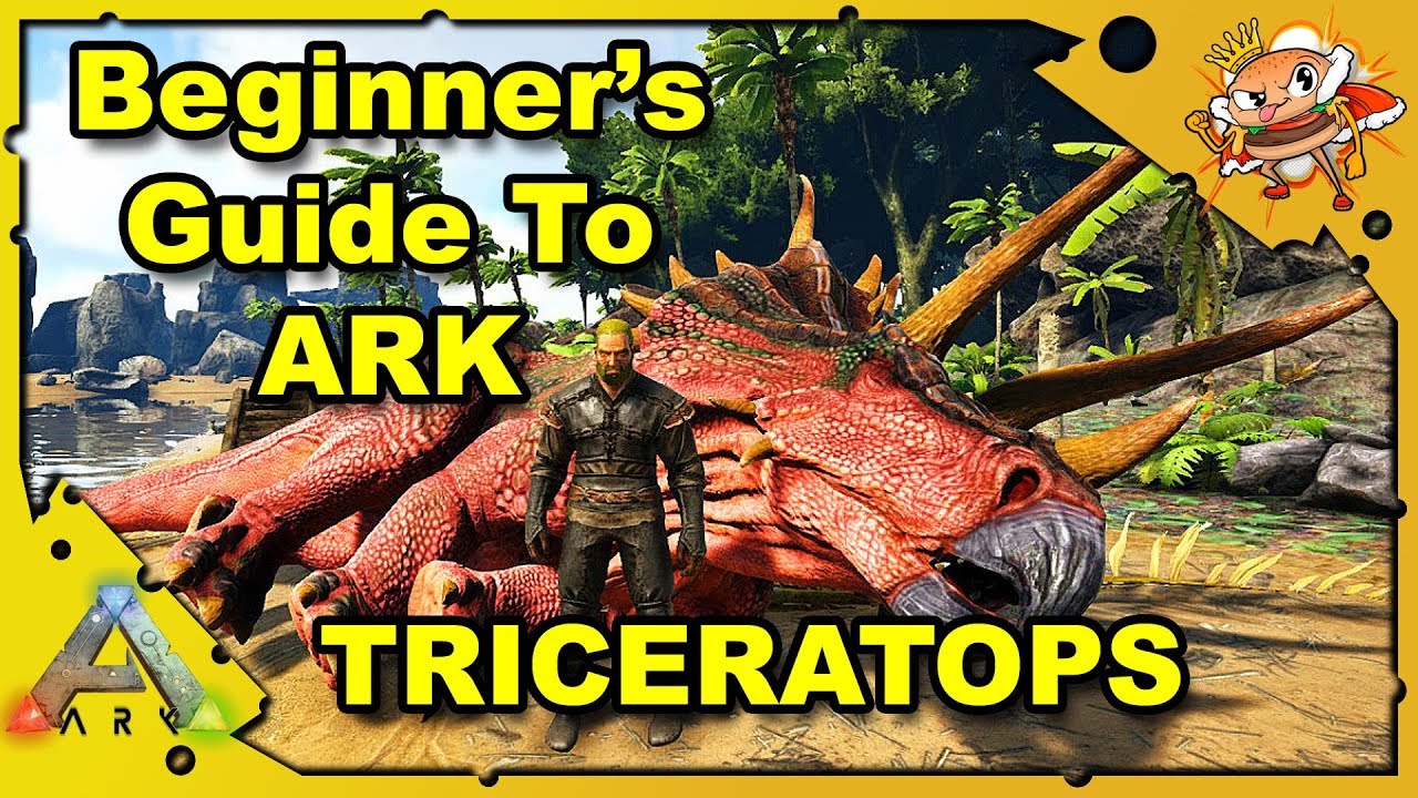 How to Get Started in ARK - A Beginners Guide How To Tame A Trike - Ark: Survival Evolved Episode 3
