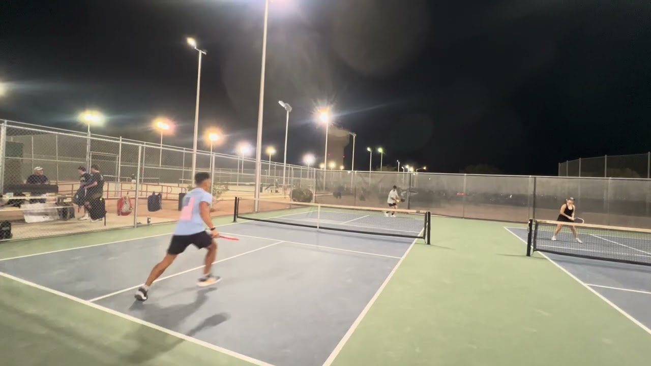 03/13/26: Michael 🆚 Isaiah : SINGLES Recreational PickleBall. Yuma, AZ. 