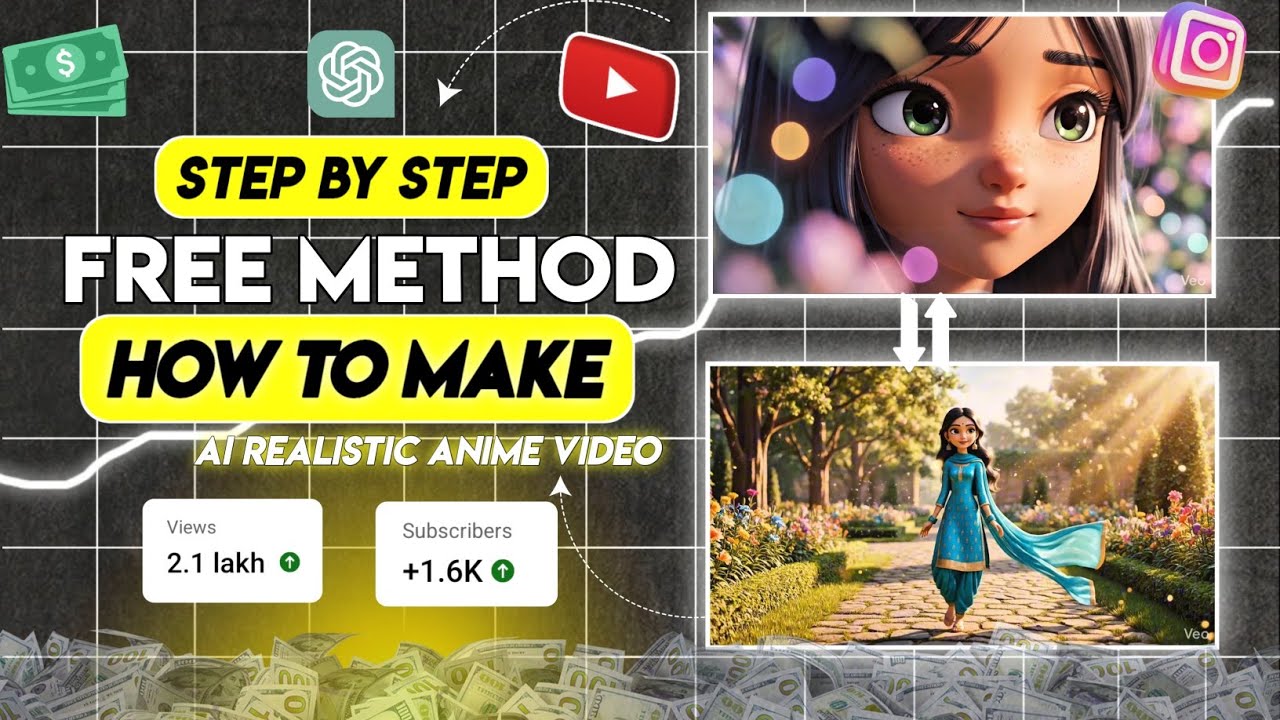 How to Make Anime Style Video with AI (Step by Step for Beginners) | No Editing Skill