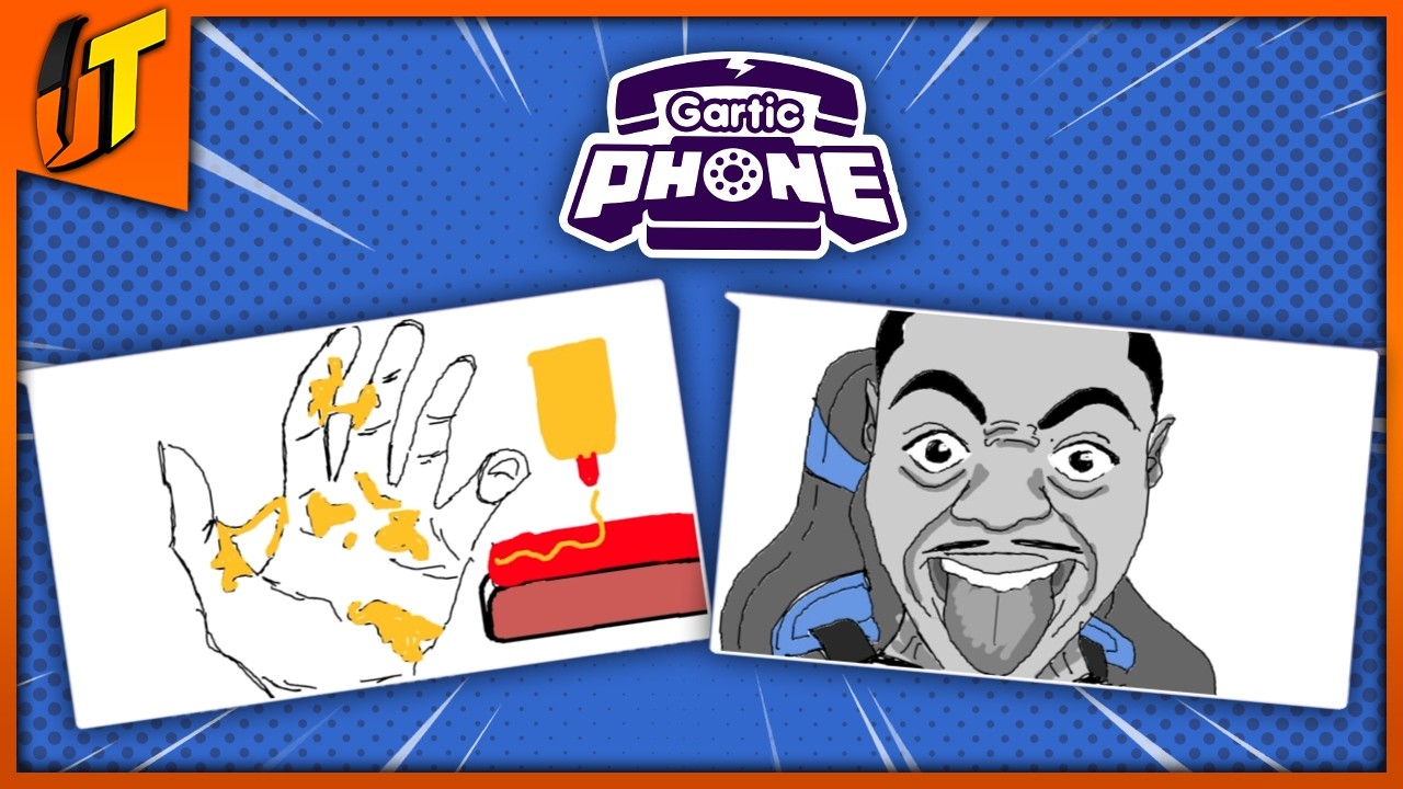 Gartic Phone, but with a 𝓕𝓻𝓮𝓪𝓴𝔂 Twist