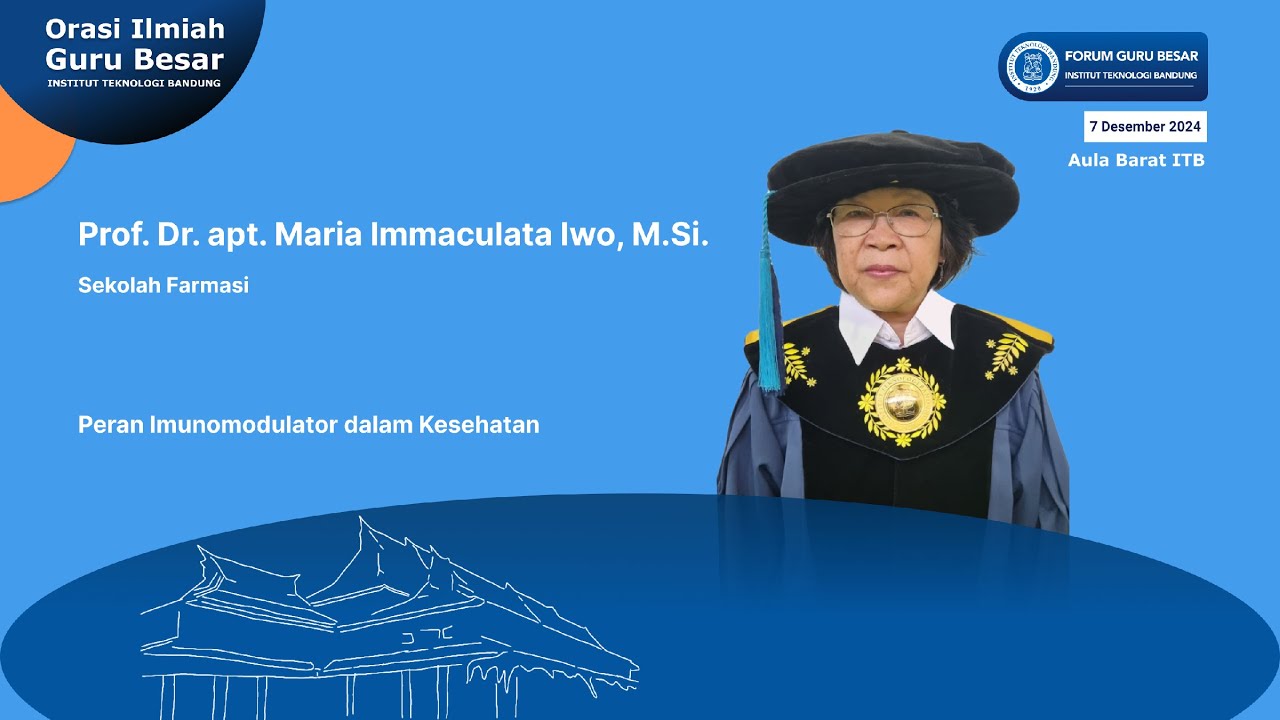 Orasi Ilmiah Guru Besar ITB - Prof. Maria Immaculata Iwo
