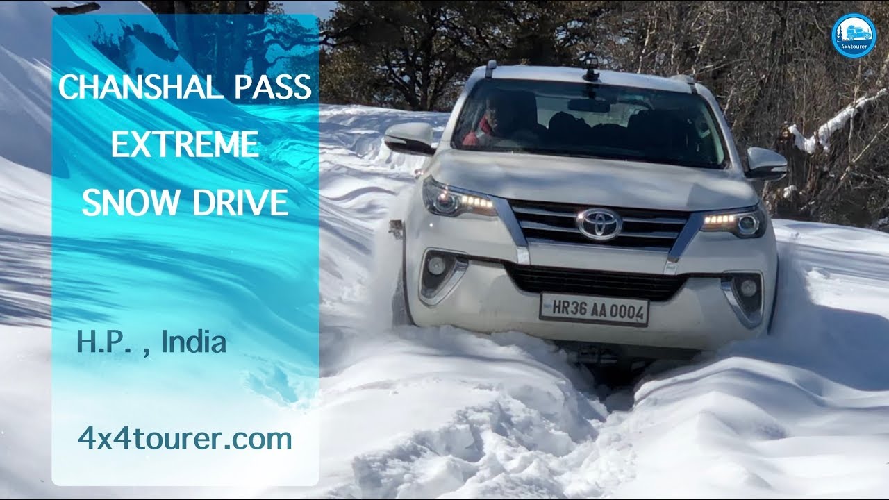 Extreme Snow Drive to Chanshal Pass | Toyota Fortuner | Off Road | 4K