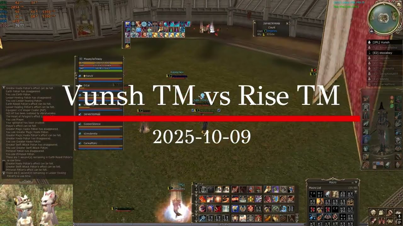 GvG Vunsh TM vs Rise TM – глаза разбегаются