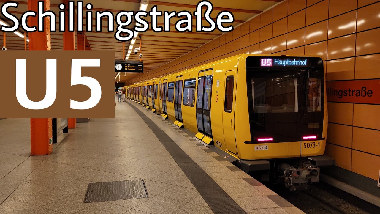 U-Bahn Berlin | Bahnhof Schillingstra&szlig;e U5