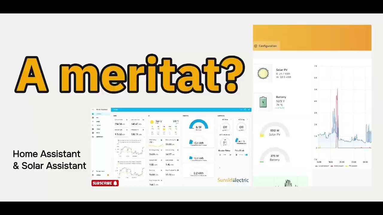 Cu si Despre automatizari in Home Assistant si Solar Assistant