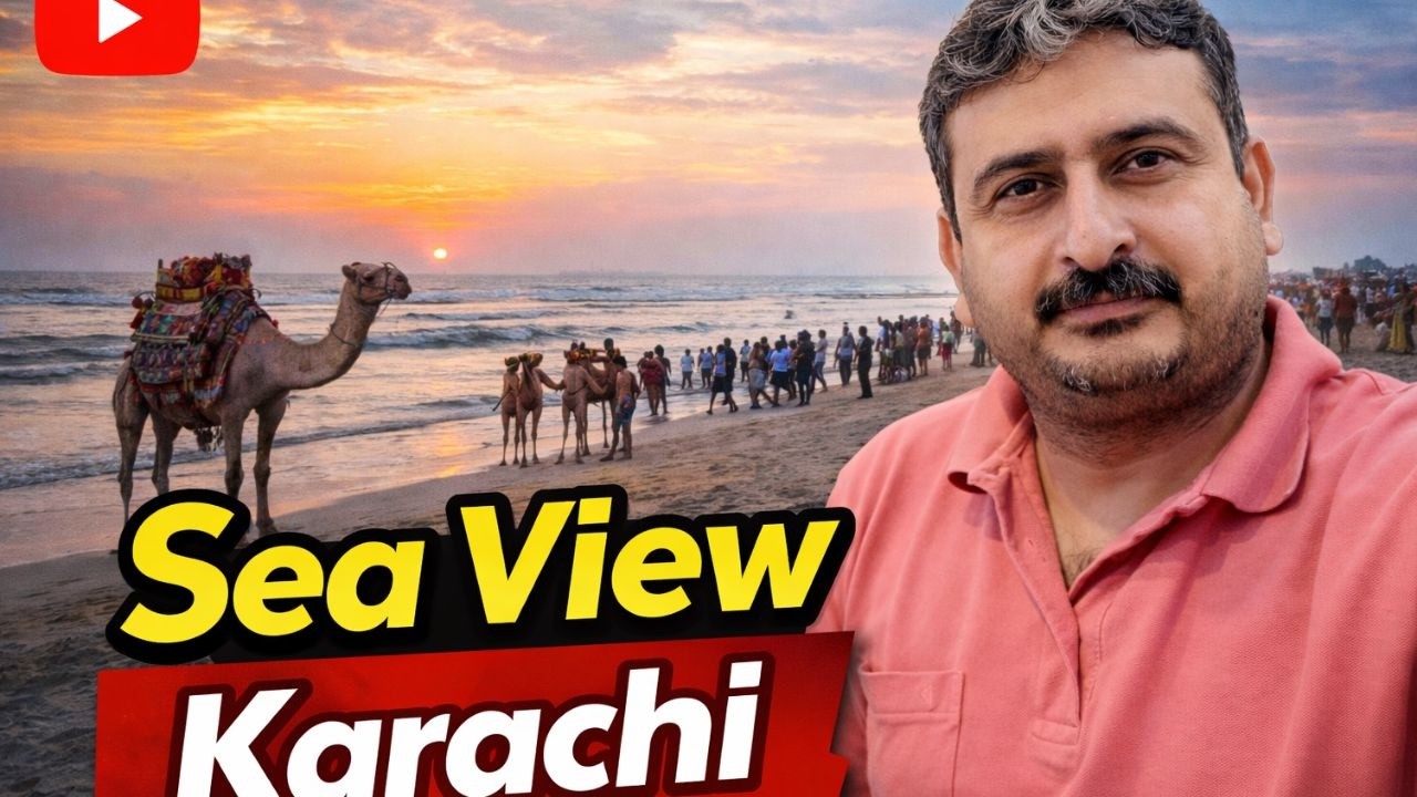 Relaxing sea view Karachi 29 Jun 2020