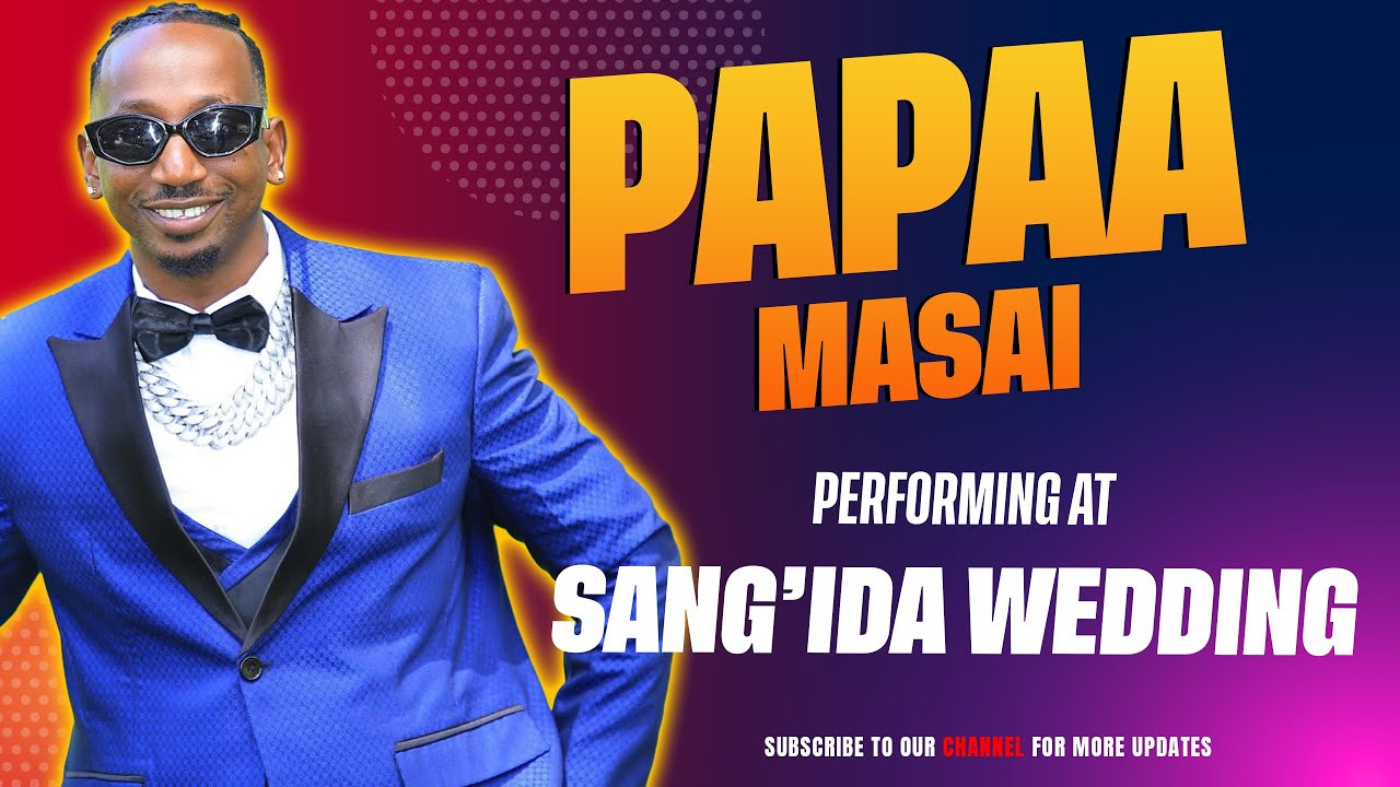 PAPAA MASAI PERFORMING NANARE LIVE AT SAM SANGIDA WEDDING at SAKUTIEK, NAROK COUNTY
