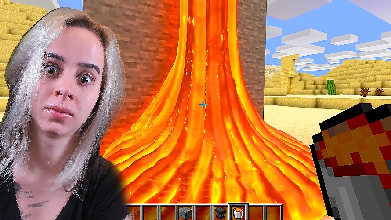 lava realista no minecraft...