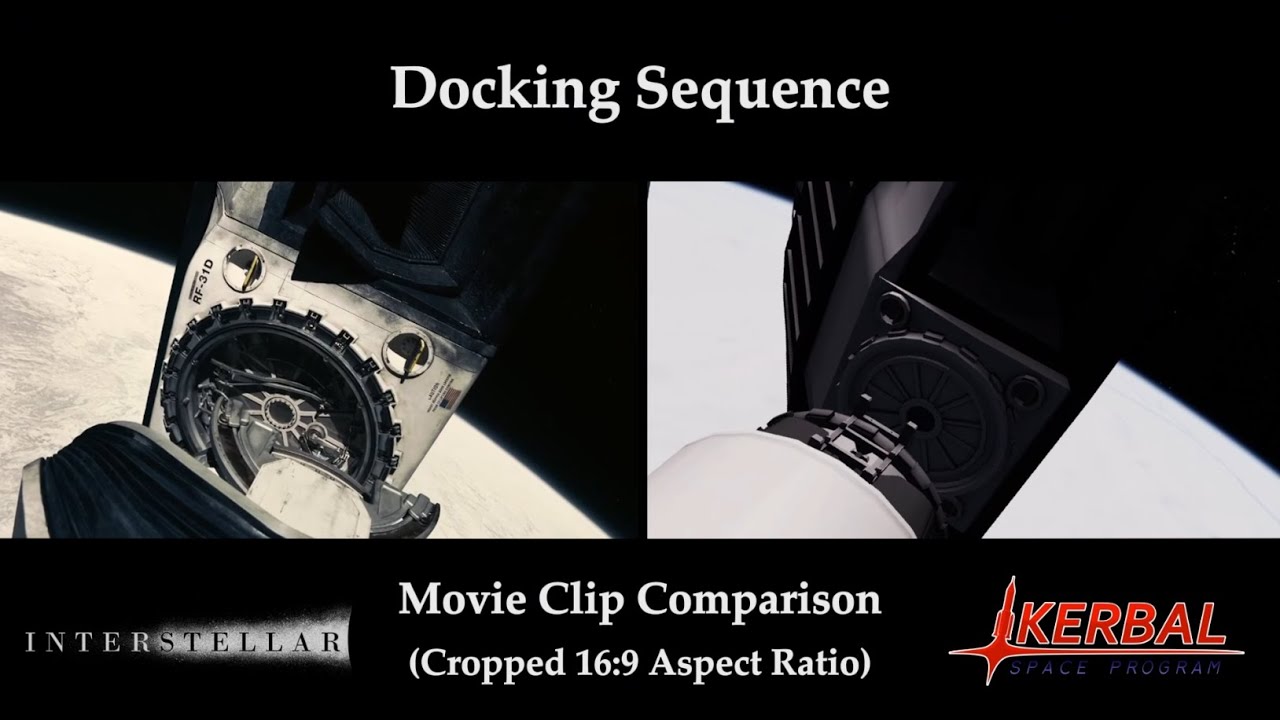 Interstellar & Ksp Docking Clip (Side-by-Side)